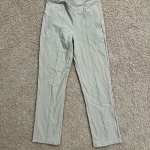 Light Gray High-Waisted Pants